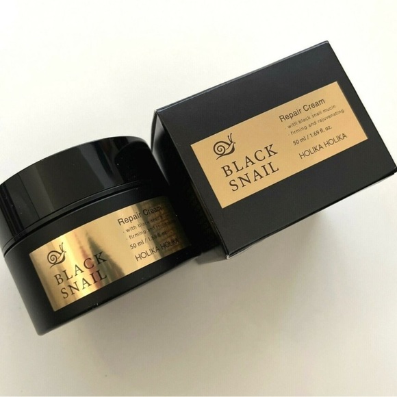 COPY - COPY - Bundle 2x New Korean Holika Holika Black Snail Repair Emulsion + … - Picture 3 of 5